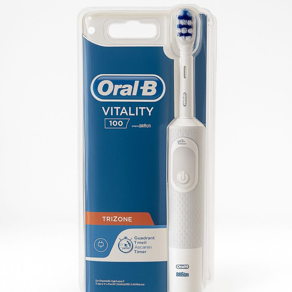 Oral-B Vitality 100 Trizone – Spazzolino Elettrico Ricaricabile