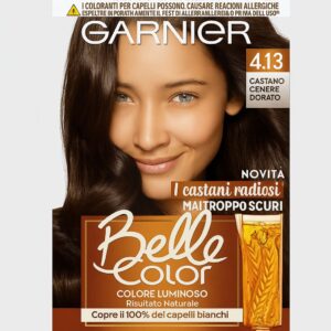 Garnier Belle Color 4.13 Castano Cenere Dorato – Colorazione Permanente